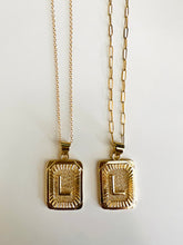 Load image into Gallery viewer, Dylan Initial Pendant Necklace
