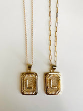Load image into Gallery viewer, Dylan Initial Pendant Necklace
